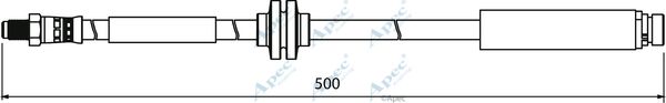 APEC BRAKING Тормозной шланг HOS3930